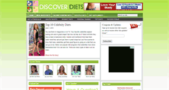 Desktop Screenshot of discoverdiets.com
